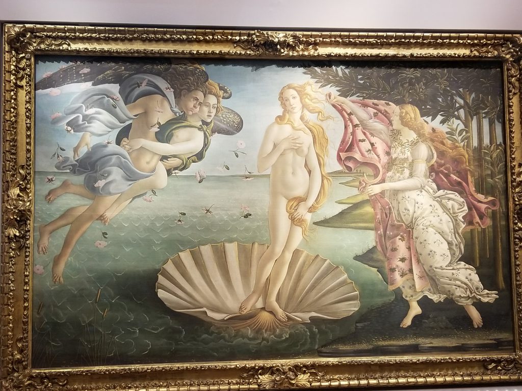 The Birth of Venus by Sandro Botticelli