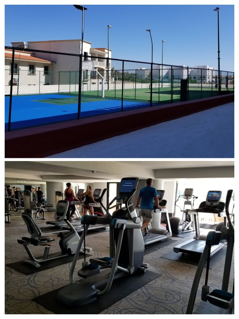 Exercise areas at Hyatt Ziva Los Cabos