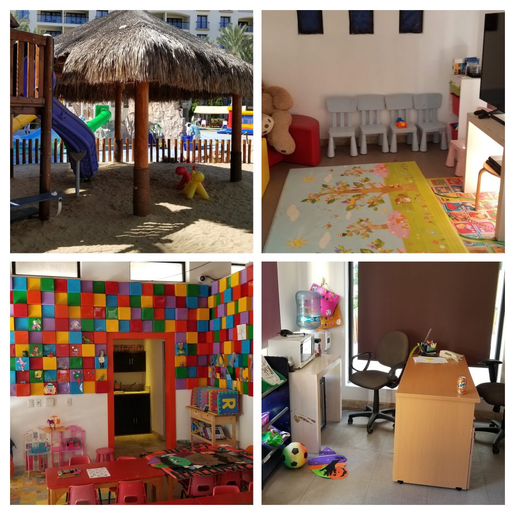 Kidz Club play areas at Hyatt Ziva Los Cabos