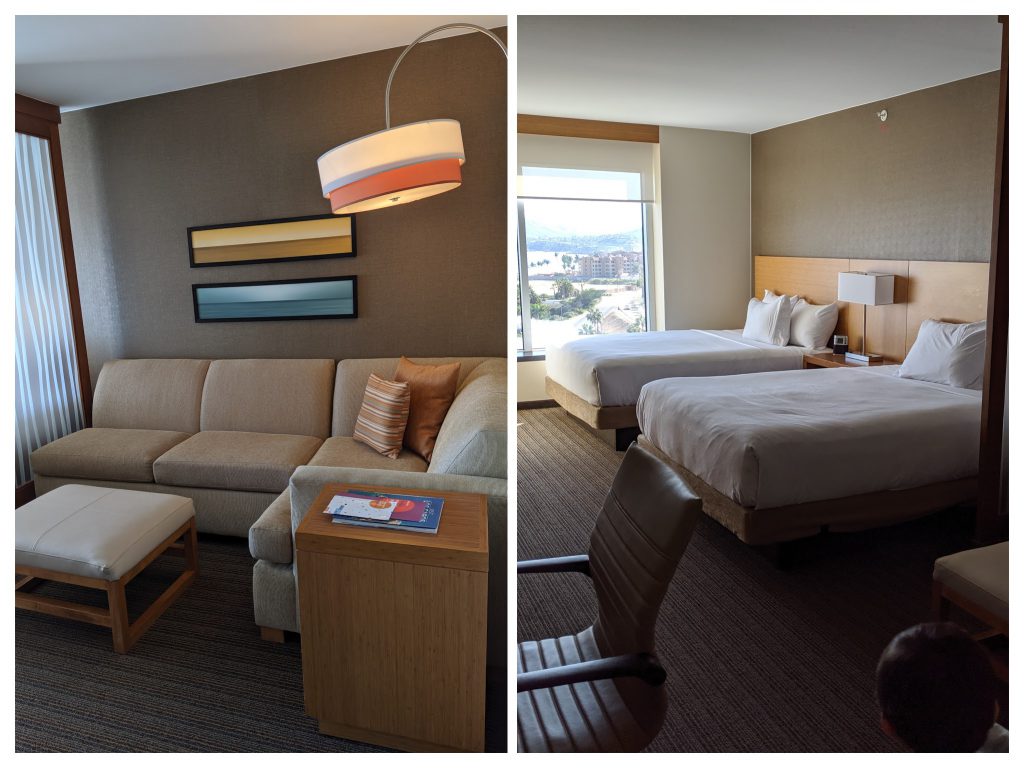 The rooms at Hyatt Ziva Los Cabos