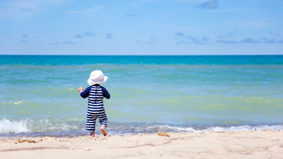 Beach essentials for toddlers and babies
