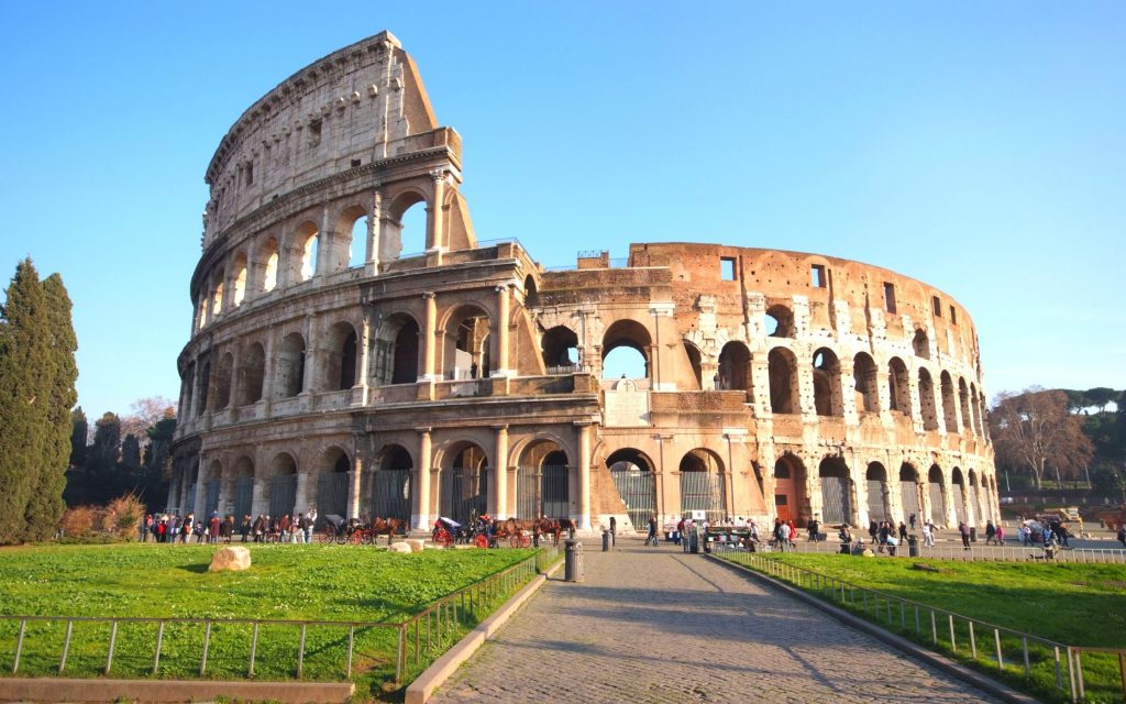 The Colosseum in Rome