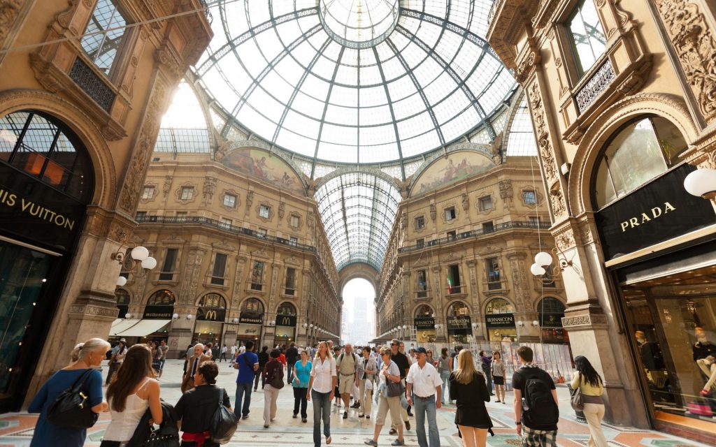 Galleria Vittorio Emanuele II in Milan