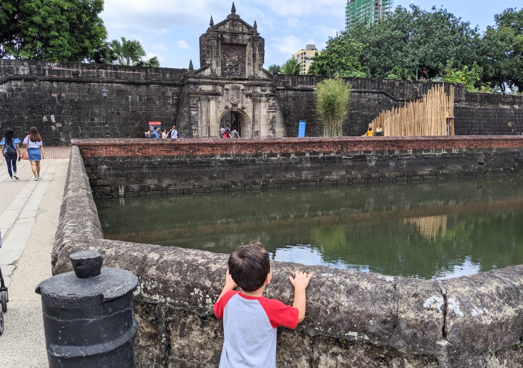 Fort Santiago is a kid-friendly place to explore in Manila