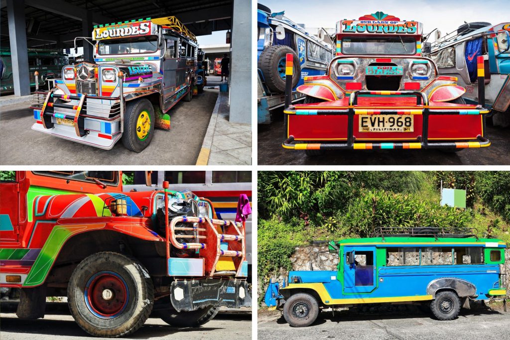 Jeepneys in the Philippines