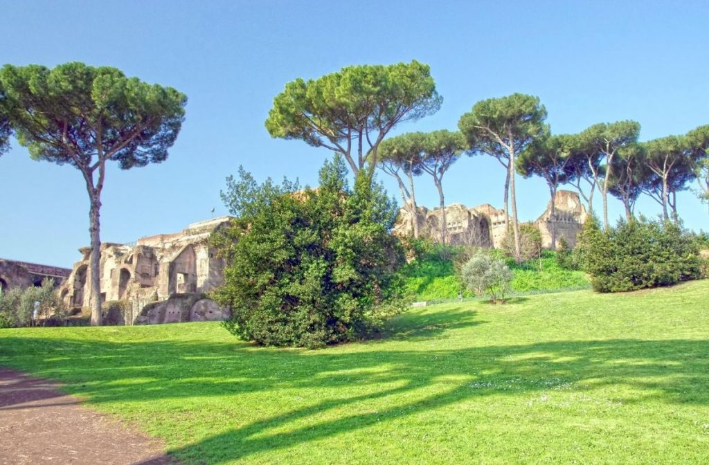 Palatine Hill in Rome