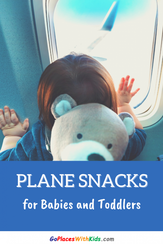 Pinterest pin- airplane snacks for toddlers