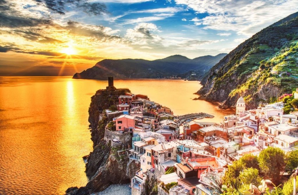 Cinque Terre sunset