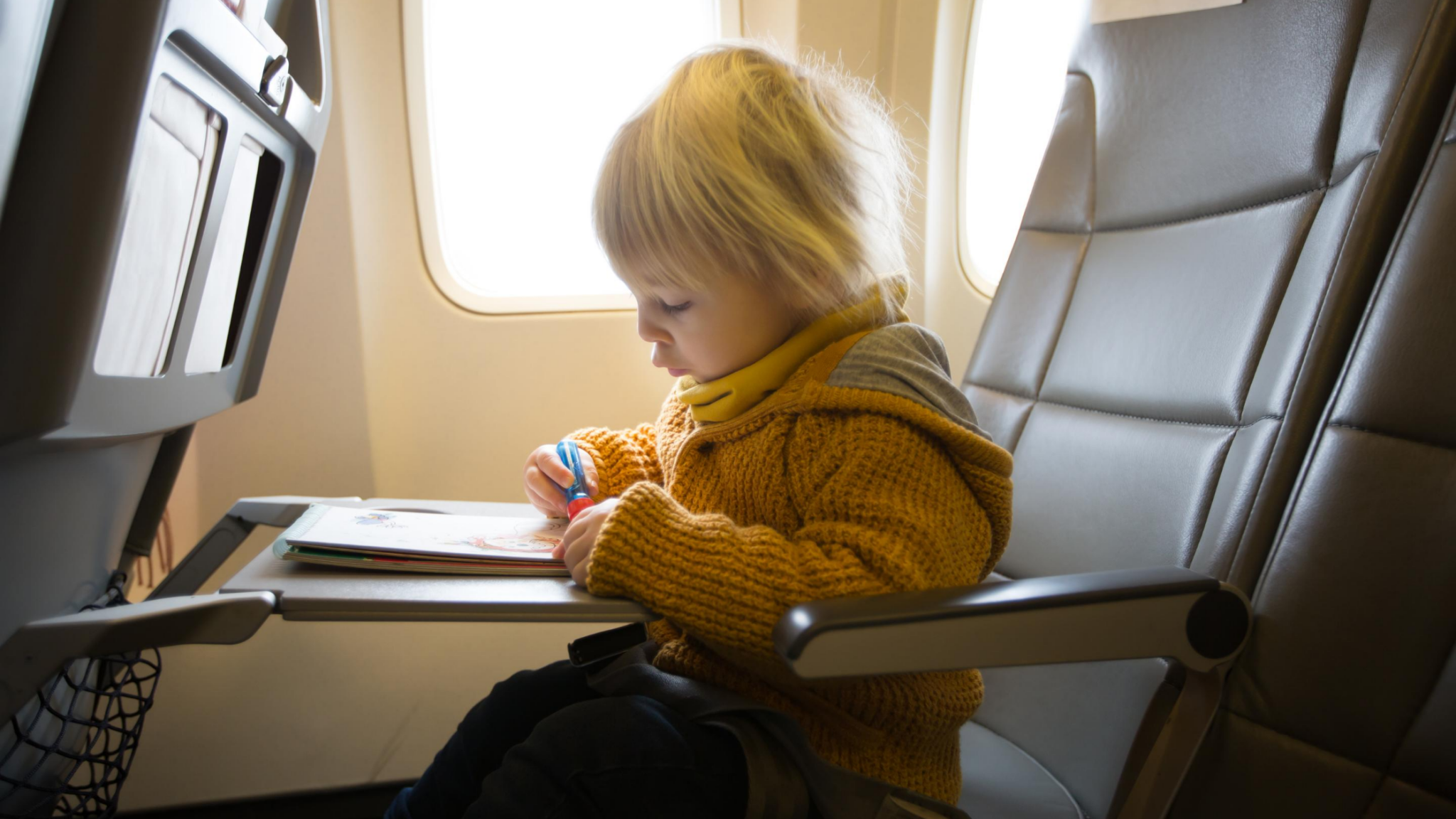 airplane travel with 2 year old