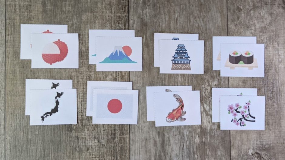 Japan Matching Game Go Places With Kids