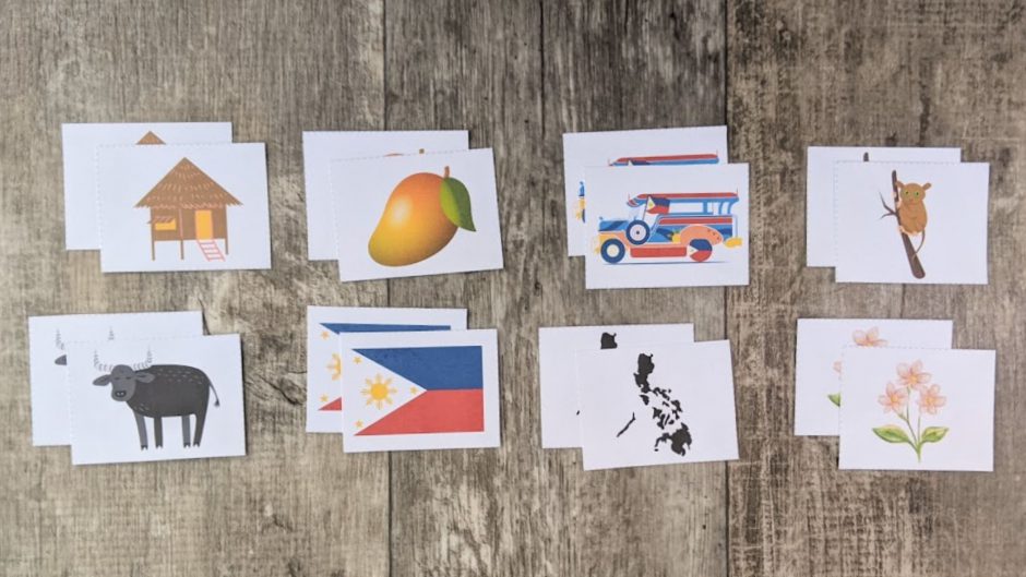 Philippines Matching Game Go Places With Kids