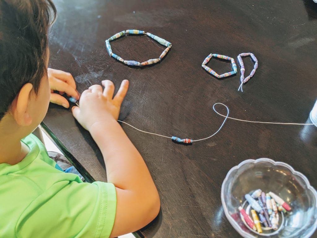 How to Make Paper Beads- A Fun Craft for Kids! - Raise Curious Kids