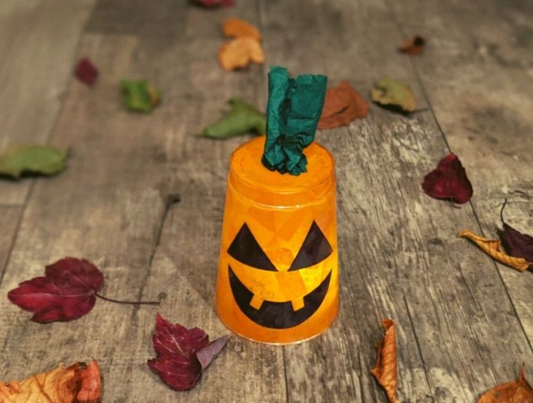 Glowing Jack-o'-Lantern Craft For Kids - Go Places With Kids