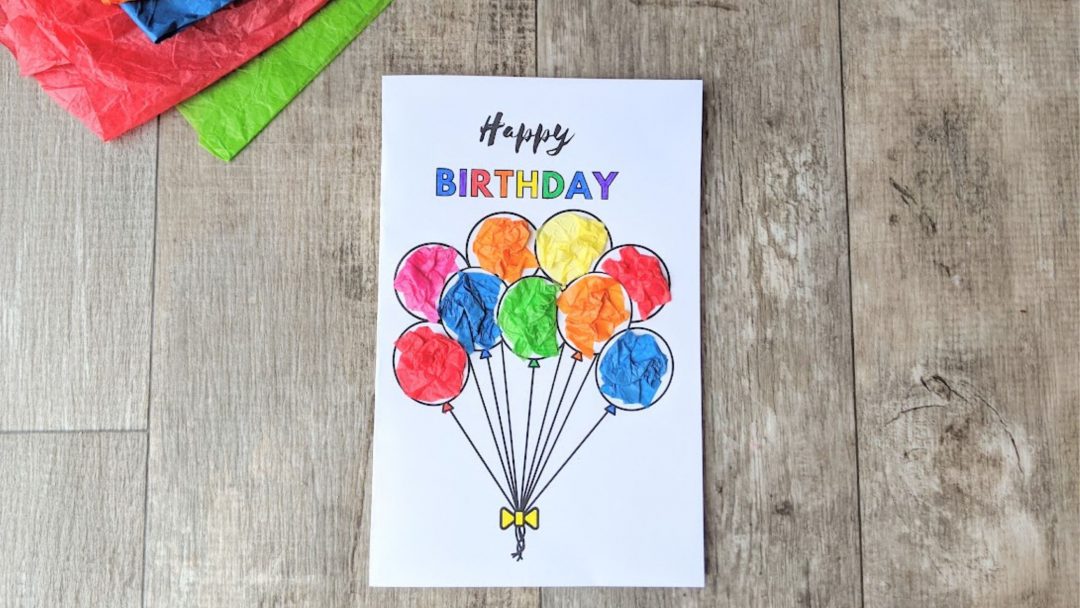 Simple Birthday Card For Kids To Make Free Printable Go Places With Kids