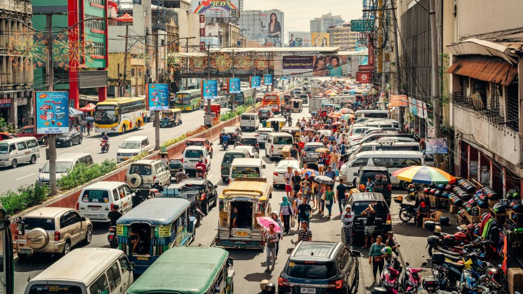 Transportation in Manila traffic