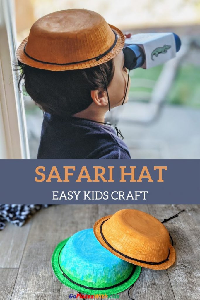 homemade safari hat