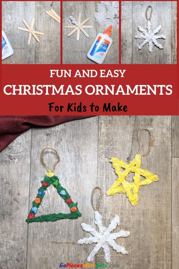 Christmas ornament craft for kids