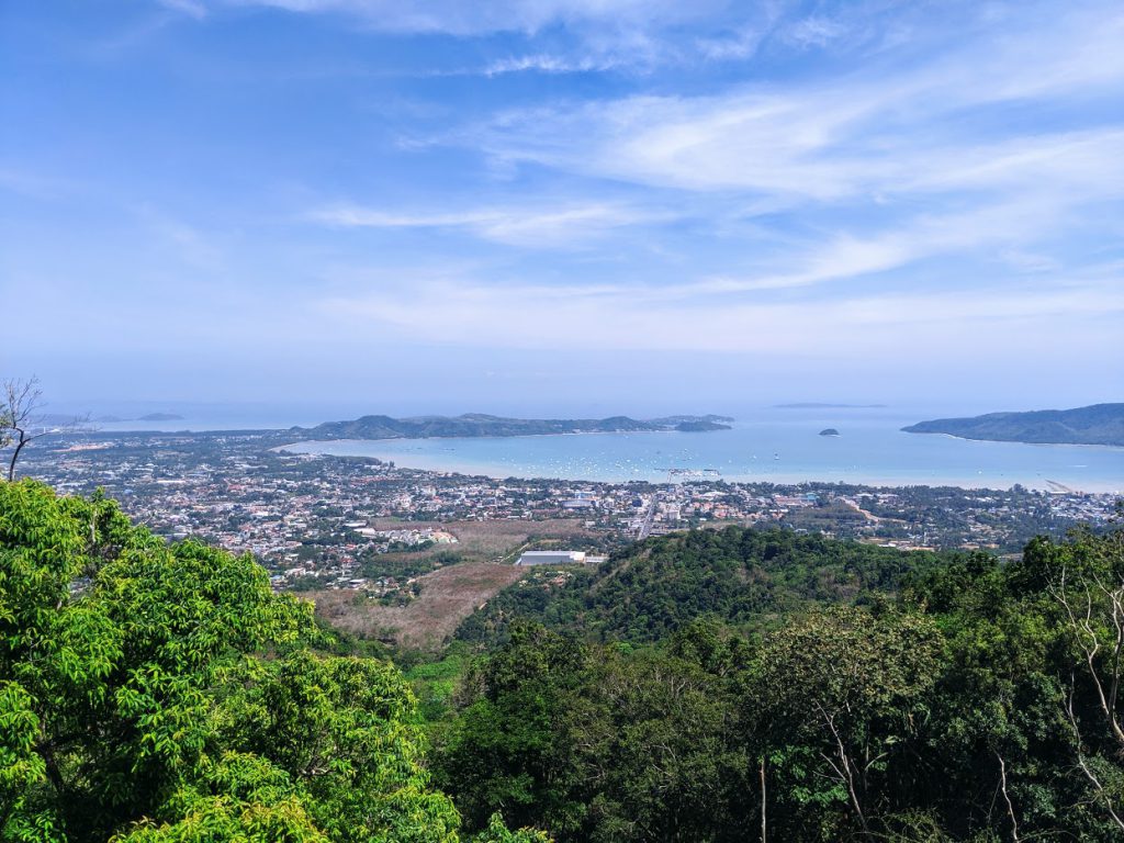 The view from the Big Buddha in Phuket