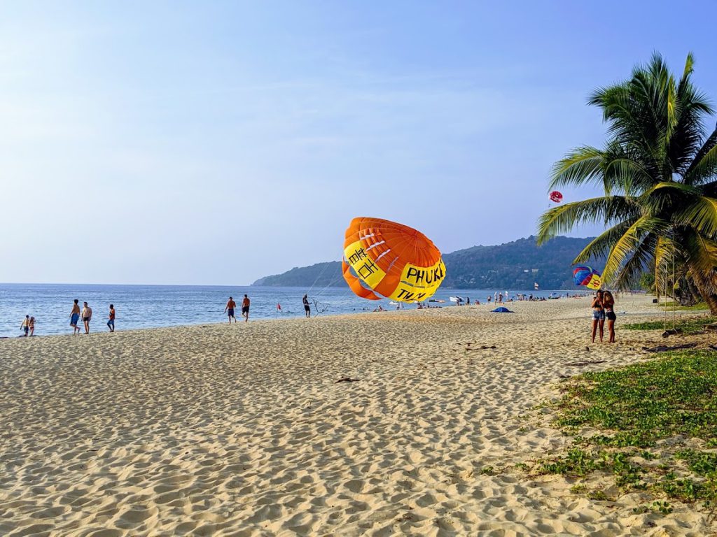 Karon Beach in Phuket is a fun place to visit with kids