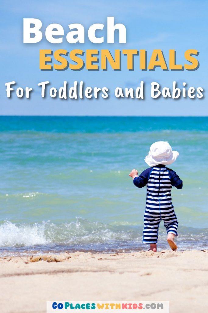 Beach essentials for toddlers and babies pinterest pin