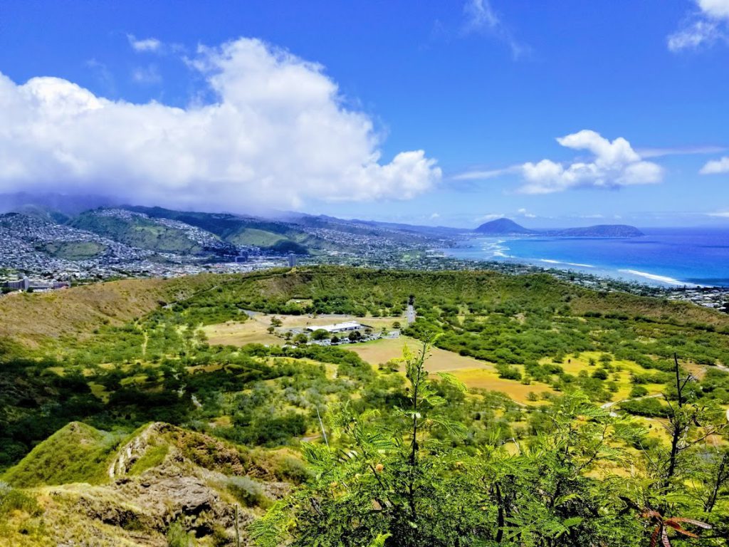 Diamond Head Crater- easy hikes on Oahu