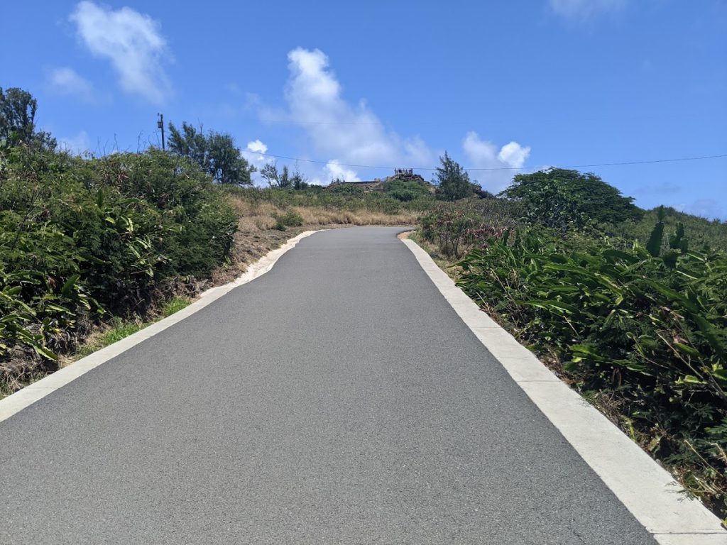 Path to Makapu'u Lighthouse- Easy hikes on Oahu