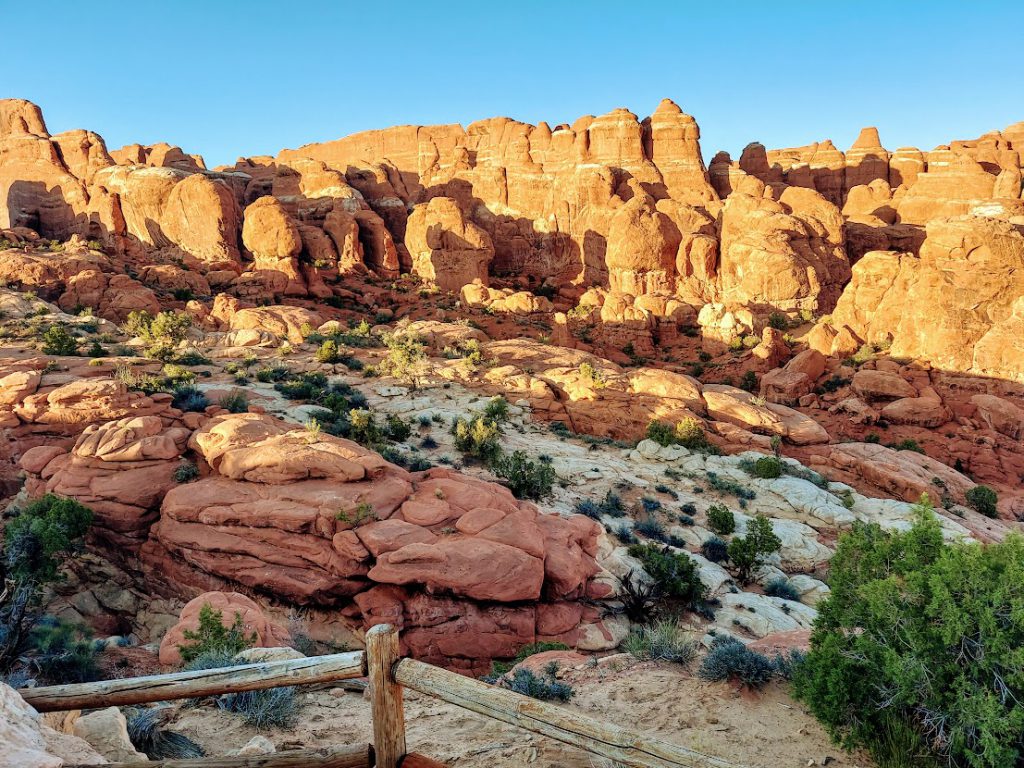 Fiery Furnace Viewpoint- one day in Arches National Park