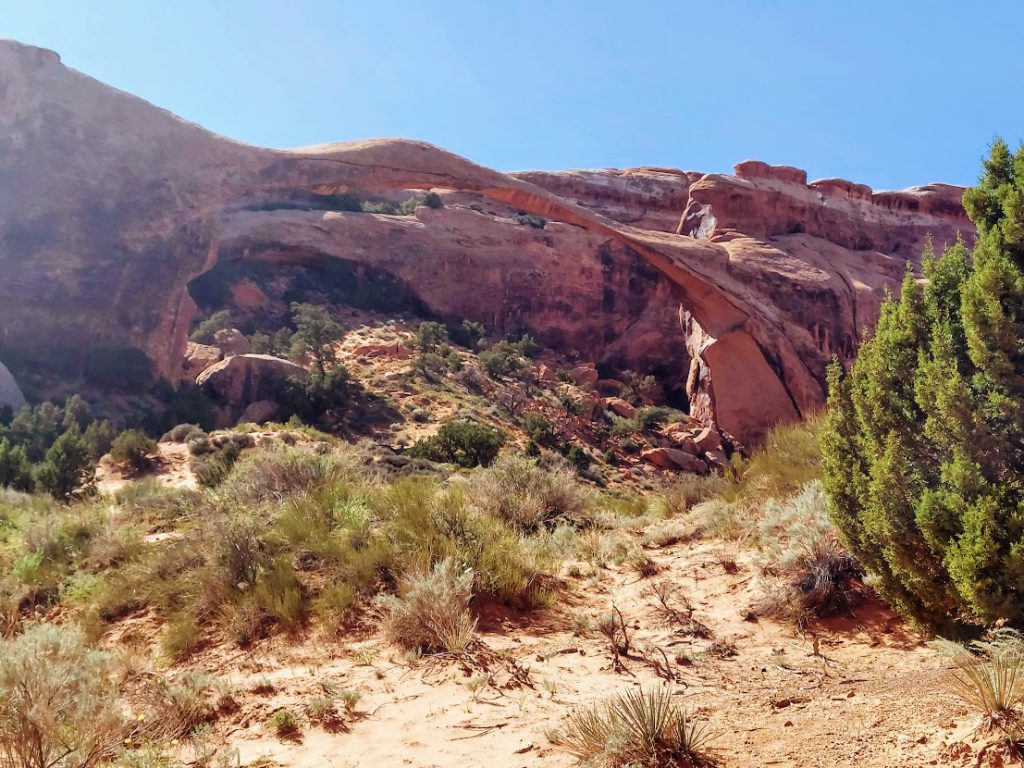 Landscape Arch- one day in Arches National Park