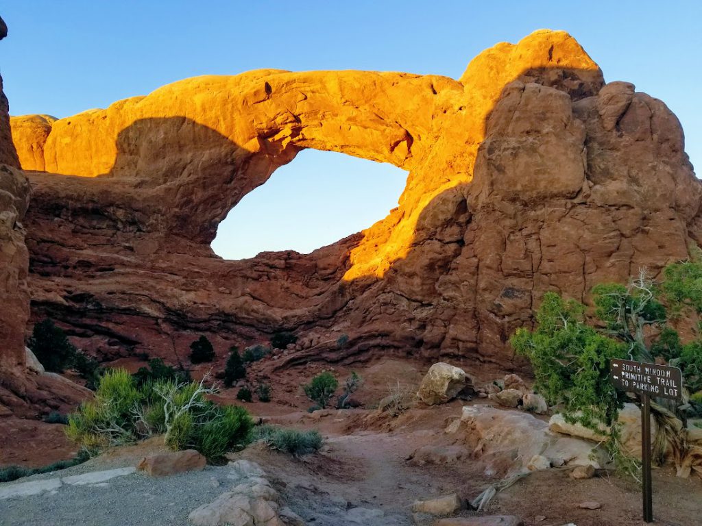 South Window Arch