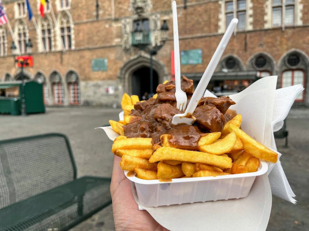 Belgian fries and Flemish stew