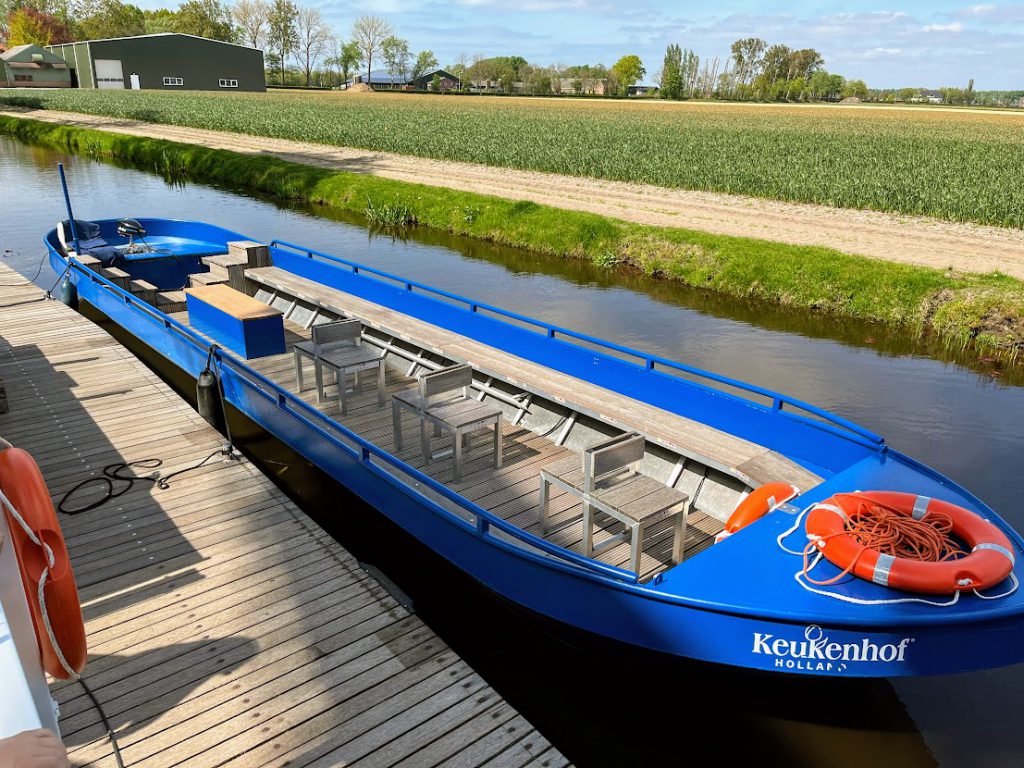 Boat tour at Keukenhof