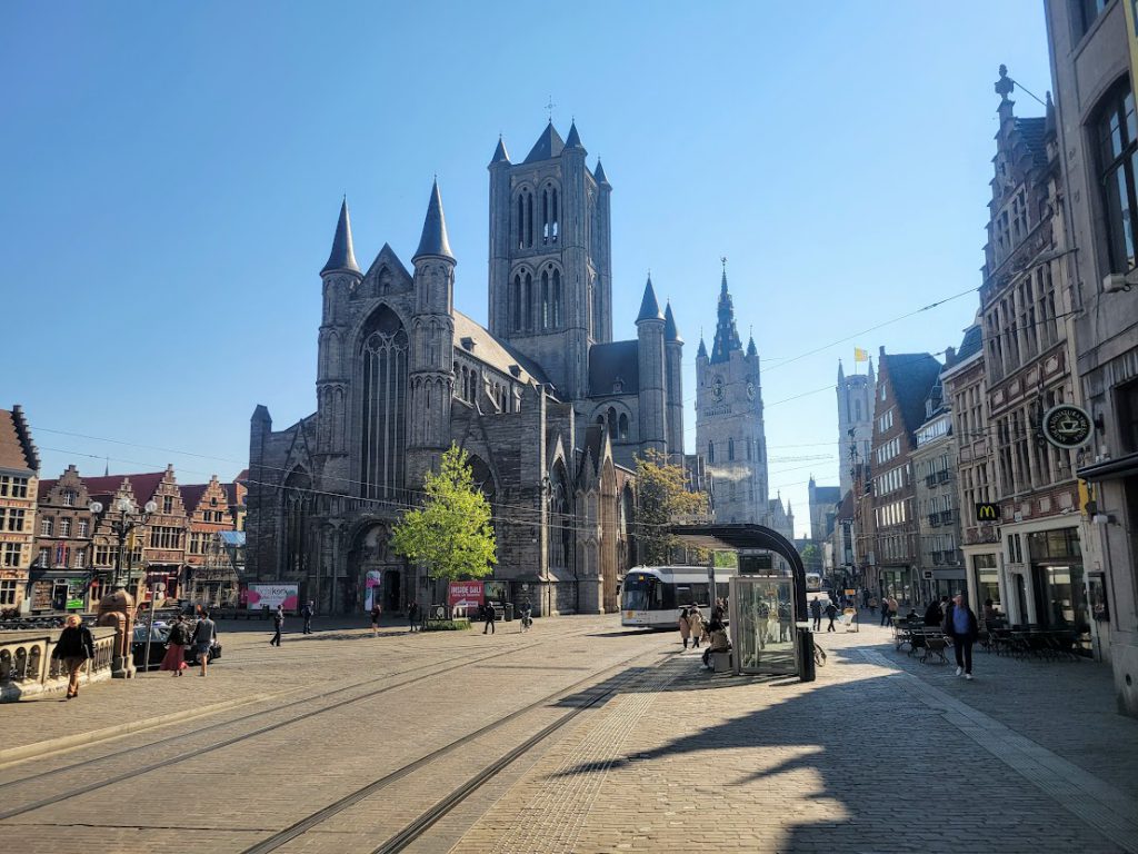 The three towers of Ghent