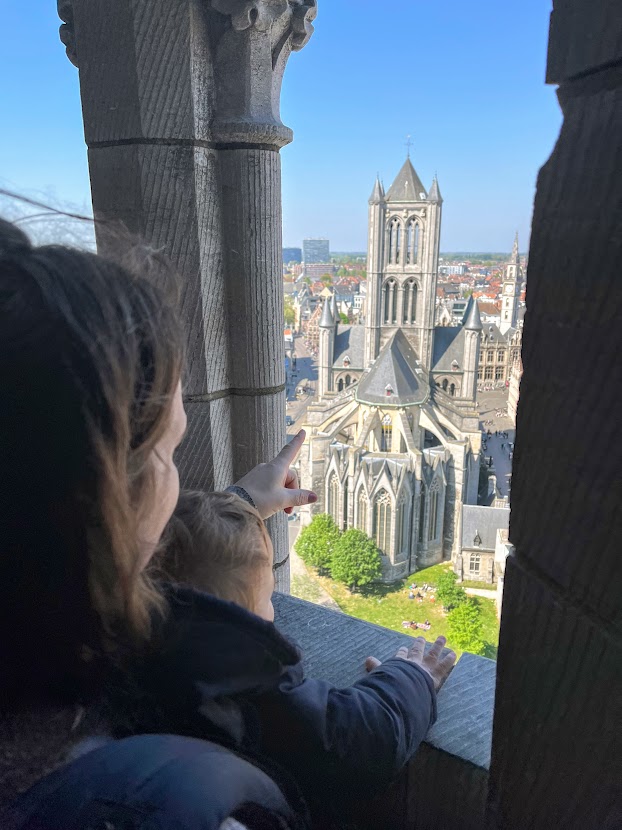 View from the belfry in Ghent