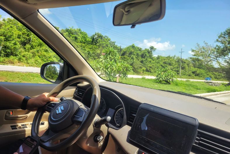 Driving a car in Mexico