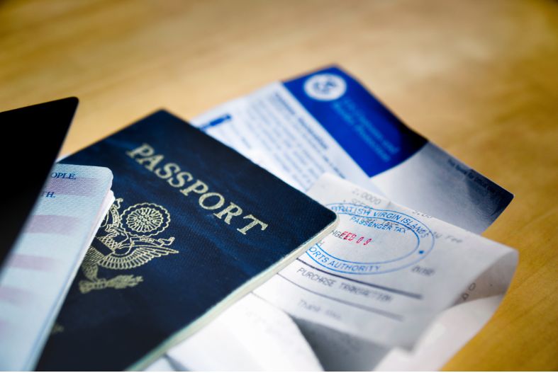 Passport and travel documents