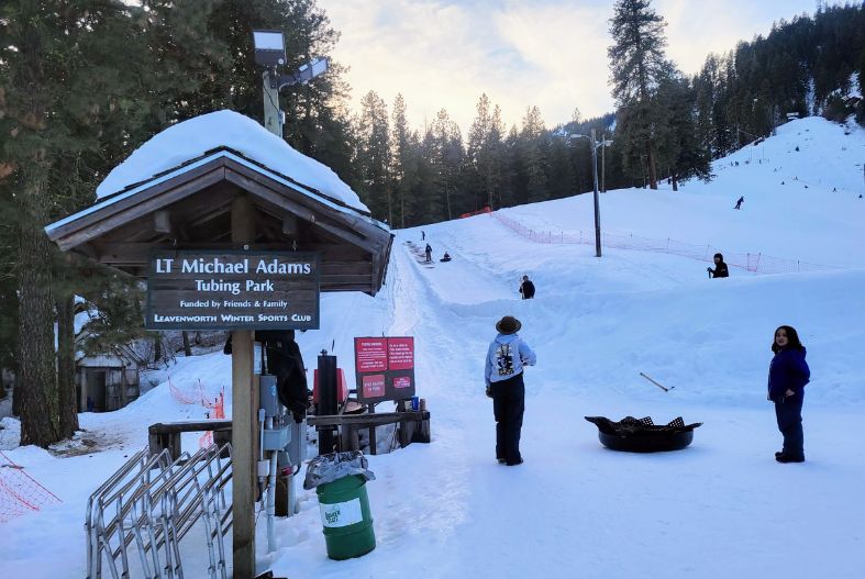 Tubing Hill in Leavenworth