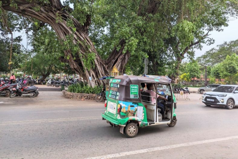 tuk tuk in Siem Reap