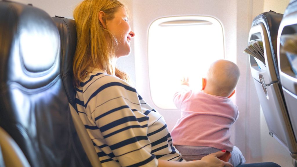 Flying with a baby