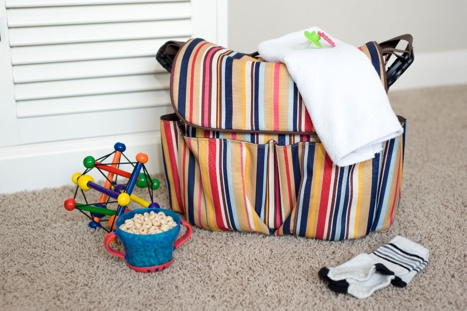 Diaper bag- baby travel essentials