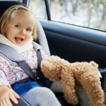 Toddler in the car