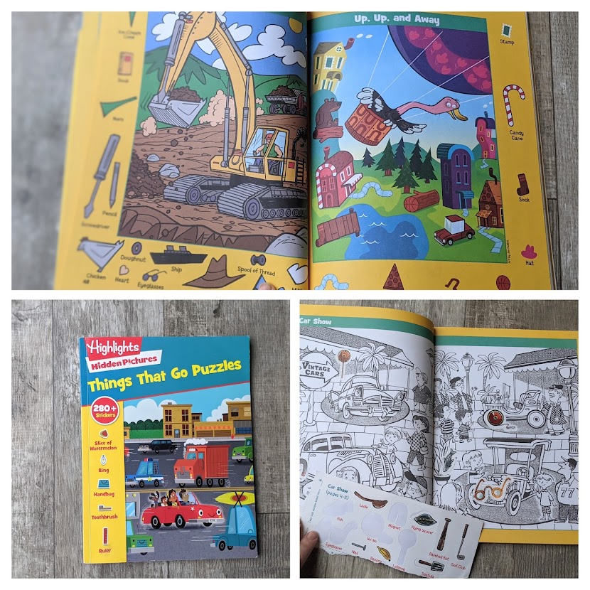 Hidden pictures book