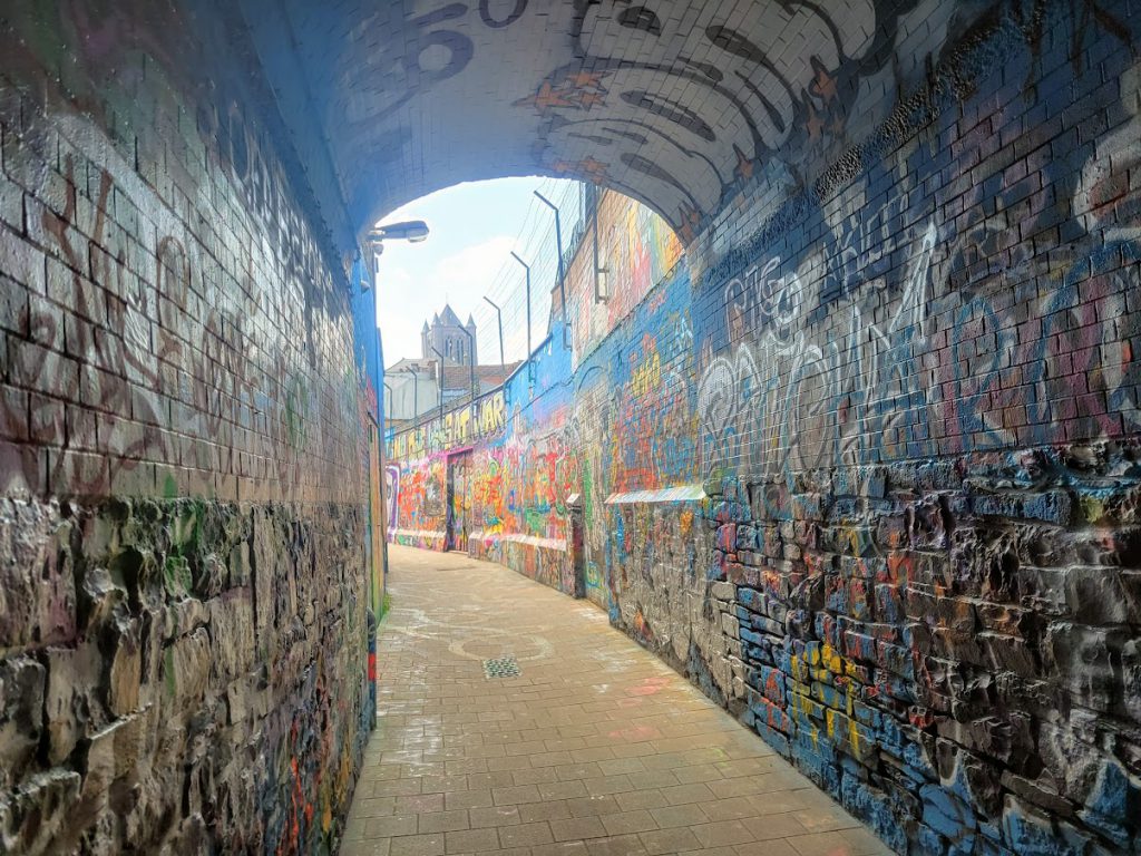 Graffiti Street in Ghent