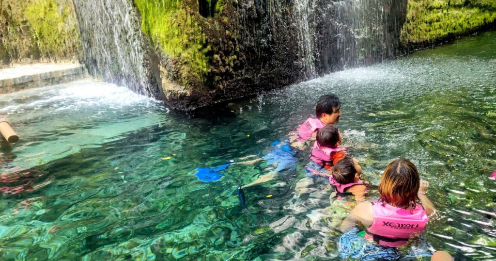 Xcaret underground river