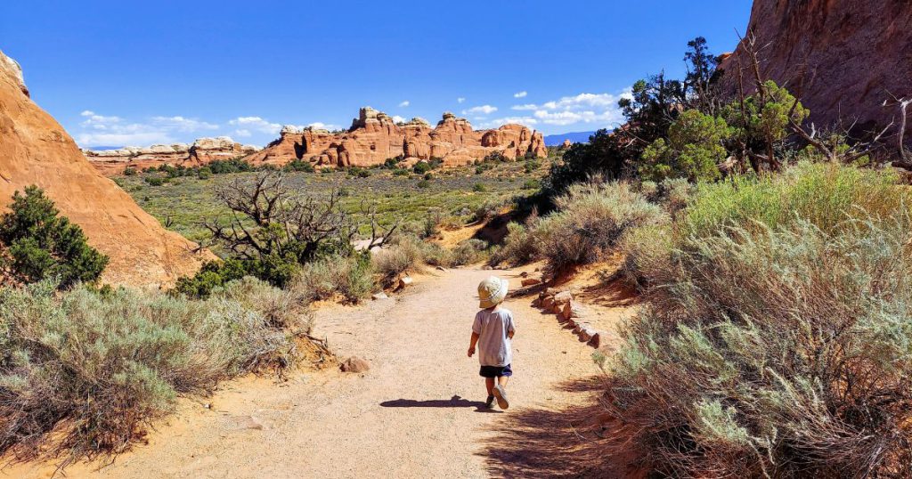 Hiking with a toddler