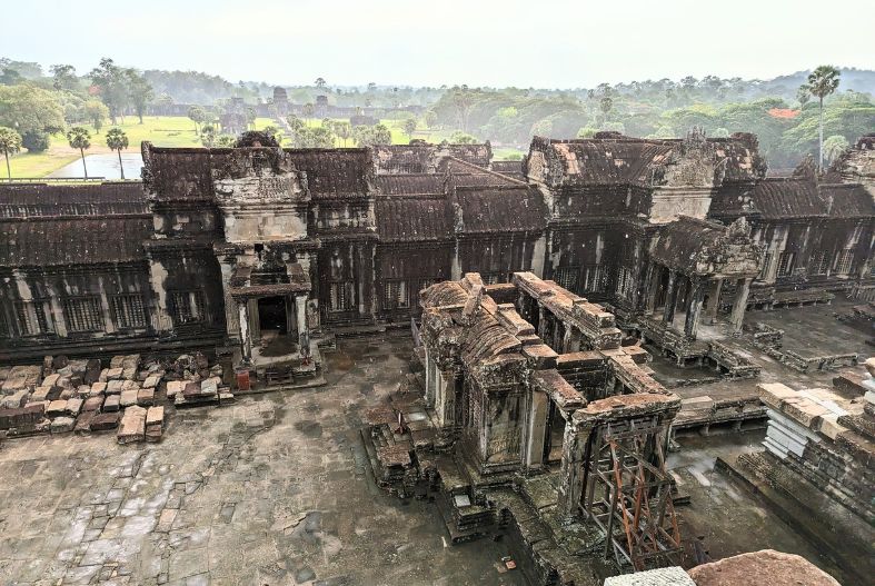 View from the Bakan of Angkor Wat